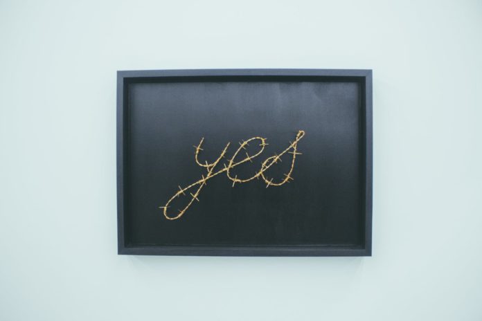 pexels-photo-2110950 yes signage on brown wooden chalkboard